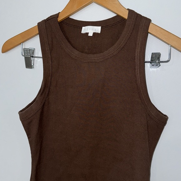 Meshki Ribbed Bodycon Mini Dress - M - Picture 4 of 8